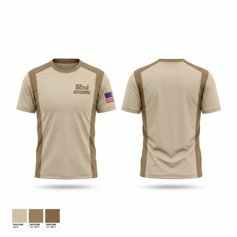 Short Sleeve Performance Shirt, 82 th airborne, Army, Teamtime, Team time, sublimation, custom sports apparel, team uniforms, spirit wear, spiritwear, sports uniforms, custom shirts, team store, custom team store, fundraiser sports, apparel fundraiser