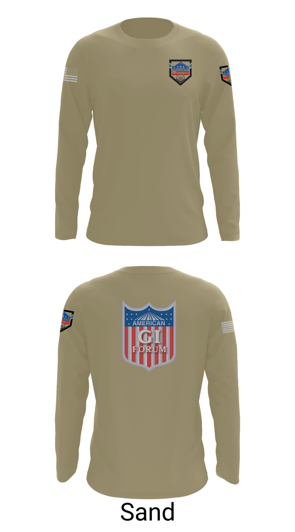 Long Sleeve Performance Shirt, Agif board, Army, Teamtime, Team time, sublimation, custom sports apparel, team uniforms, spirit wear, spiritwear, sports uniforms, custom shirts, team store, custom team store, fundraiser sports, apparel fundraiser