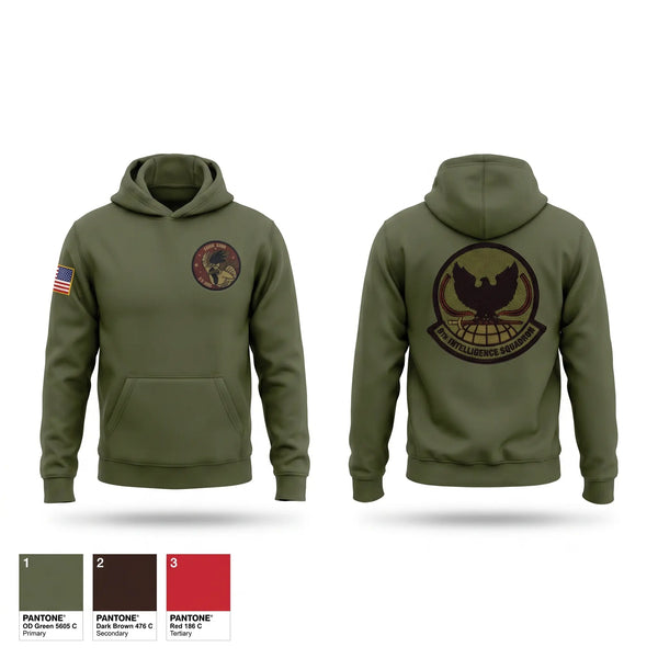 Hoodie, 9th Intelligence Squadron, Air Force, Teamtime, Team time, sublimation, custom sports apparel, team uniforms, spirit wear, spiritwear, sports uniforms, custom shirts, team store, custom team store, fundraiser sports, apparel fundraiser