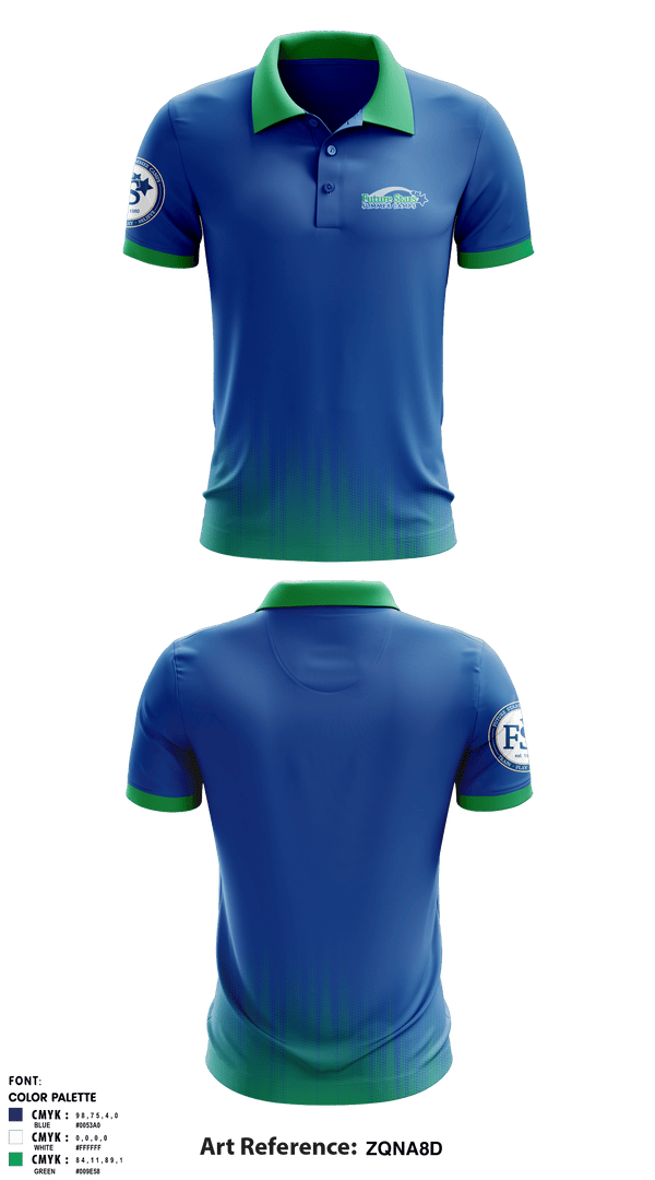 Short Sleeve Performance Polo, Future Stars Summer Camps at Old Westbury, Spirit Store, Teamtime, Team time, sublimation, custom sports apparel, team uniforms, spirit wear, spiritwear, sports uniforms, custom shirts, team store, custom team store, fundraiser sports, apparel fundraiser
