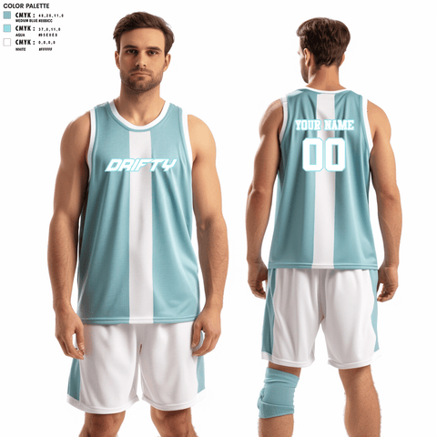 Basketball Uniform, Drifty Elite, Men's Basketball, Teamtime, Team time, sublimation, custom sports apparel, team uniforms, spirit wear, spiritwear, sports uniforms, custom shirts, team store, custom team store, fundraiser sports, apparel fundraiser