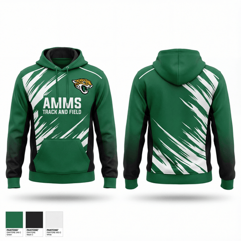 Hoodie, Alexandria Middle Magnet School Track & Field, Track & Field, Teamtime, Team time, sublimation, custom sports apparel, team uniforms, spirit wear, spiritwear, sports uniforms, custom shirts, team store, custom team store, fundraiser sports, apparel fundraiser