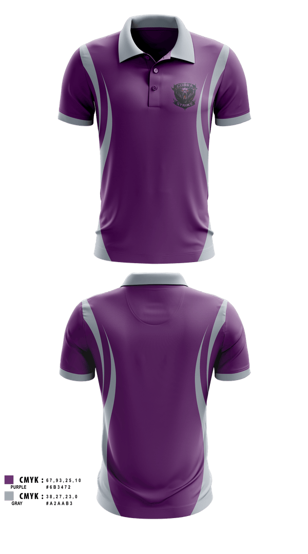 Short Sleeve Performance Polo, C Squad Cobras, Police, Teamtime, Team time, sublimation, custom sports apparel, team uniforms, spirit wear, spiritwear, sports uniforms, custom shirts, team store, custom team store, fundraiser sports, apparel fundraiser