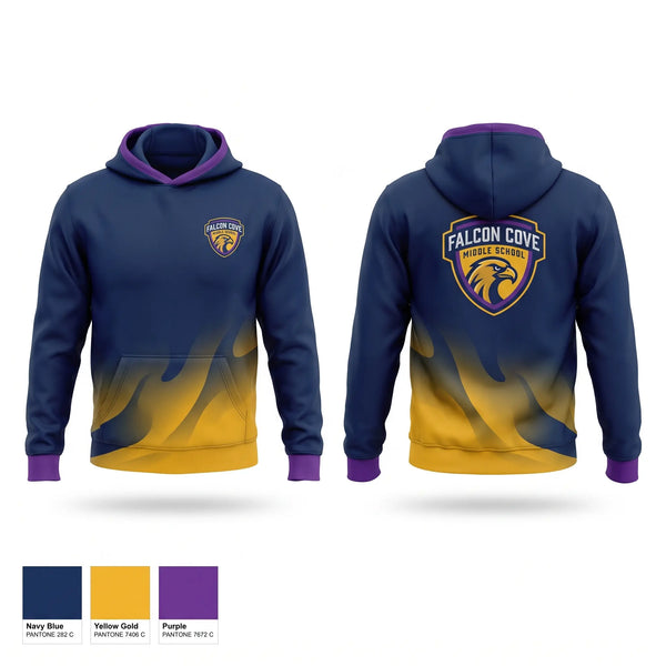 Hoodie, Falcon cove cross country, Cross Country, Teamtime, Team time, sublimation, custom sports apparel, team uniforms, spirit wear, spiritwear, sports uniforms, custom shirts, team store, custom team store, fundraiser sports, apparel fundraiser