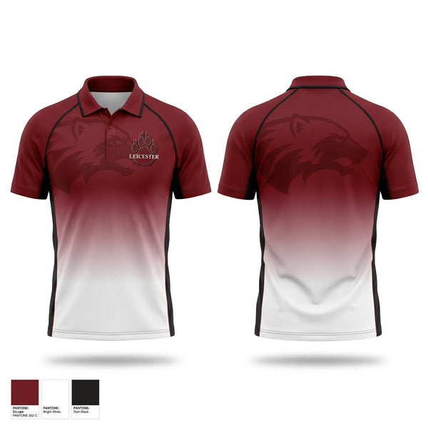 Short Sleeve Performance Polo, Leicester High School Basketball, Men's Basketball, Teamtime, Team time, sublimation, custom sports apparel, team uniforms, spirit wear, spiritwear, sports uniforms, custom shirts, team store, custom team store, fundraiser sports, apparel fundraiser