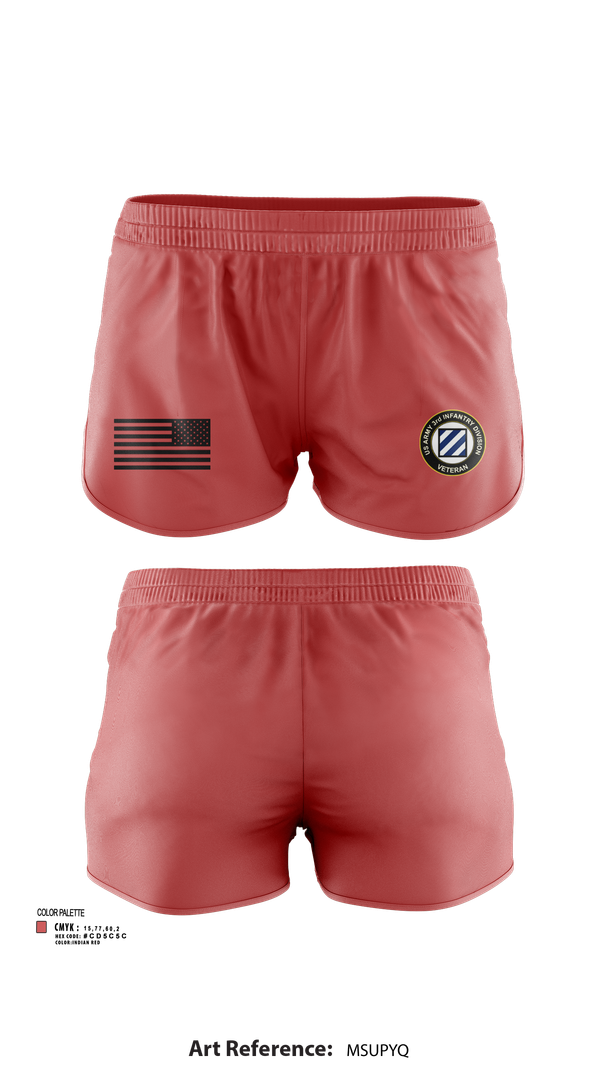 Ranger Panties, 3rd Infantry Division, , Teamtime, Team time, sublimation, custom sports apparel, team uniforms, spirit wear, spiritwear, sports uniforms, custom shirts, team store, custom team store, fundraiser sports, apparel fundraiser
