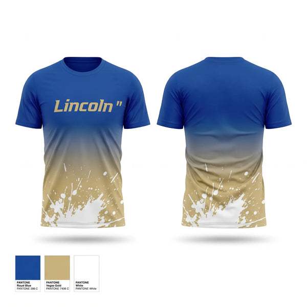 Short Sleeve Performance Shirt, Lincoln, Baseball, Teamtime, Team time, sublimation, custom sports apparel, team uniforms, spirit wear, spiritwear, sports uniforms, custom shirts, team store, custom team store, fundraiser sports, apparel fundraiser