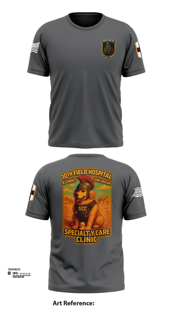 Short Sleeve Performance Shirt, SCC 10th Field Hospital, , Teamtime, Team time, sublimation, custom sports apparel, team uniforms, spirit wear, spiritwear, sports uniforms, custom shirts, team store, custom team store, fundraiser sports, apparel fundraiser