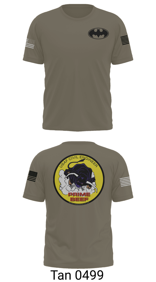 Short Sleeve Performance Shirt, 185th CES, Navy, Teamtime, Team time, sublimation, custom sports apparel, team uniforms, spirit wear, spiritwear, sports uniforms, custom shirts, team store, custom team store, fundraiser sports, apparel fundraiser