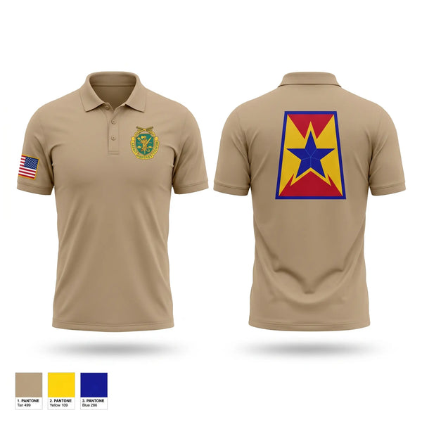 Short Sleeve Performance Polo, 35th Military Police Company, National Guard, Teamtime, Team time, sublimation, custom sports apparel, team uniforms, spirit wear, spiritwear, sports uniforms, custom shirts, team store, custom team store, fundraiser sports, apparel fundraiser