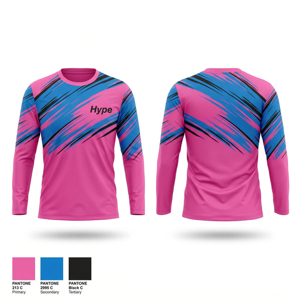 Long Sleeve Performance Shirt, Hype, Softball, Teamtime, Team time, sublimation, custom sports apparel, team uniforms, spirit wear, spiritwear, sports uniforms, custom shirts, team store, custom team store, fundraiser sports, apparel fundraiser