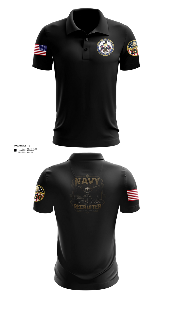 Short Sleeve Performance Polo, NRS CLARKSVILLE, Navy, Teamtime, Team time, sublimation, custom sports apparel, team uniforms, spirit wear, spiritwear, sports uniforms, custom shirts, team store, custom team store, fundraiser sports, apparel fundraiser