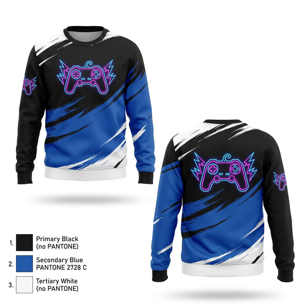 Crew Neck Sweatshirt, nexus, , Teamtime, Team time, sublimation, custom sports apparel, team uniforms, spirit wear, spiritwear, sports uniforms, custom shirts, team store, custom team store, fundraiser sports, apparel fundraiser