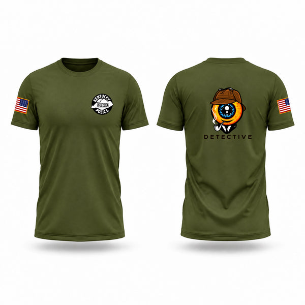 Old School Cotton Feel Shirt, Kentucky State Police, Police, Teamtime, Team time, sublimation, custom sports apparel, team uniforms, spirit wear, spiritwear, sports uniforms, custom shirts, team store, custom team store, fundraiser sports, apparel fundraiser