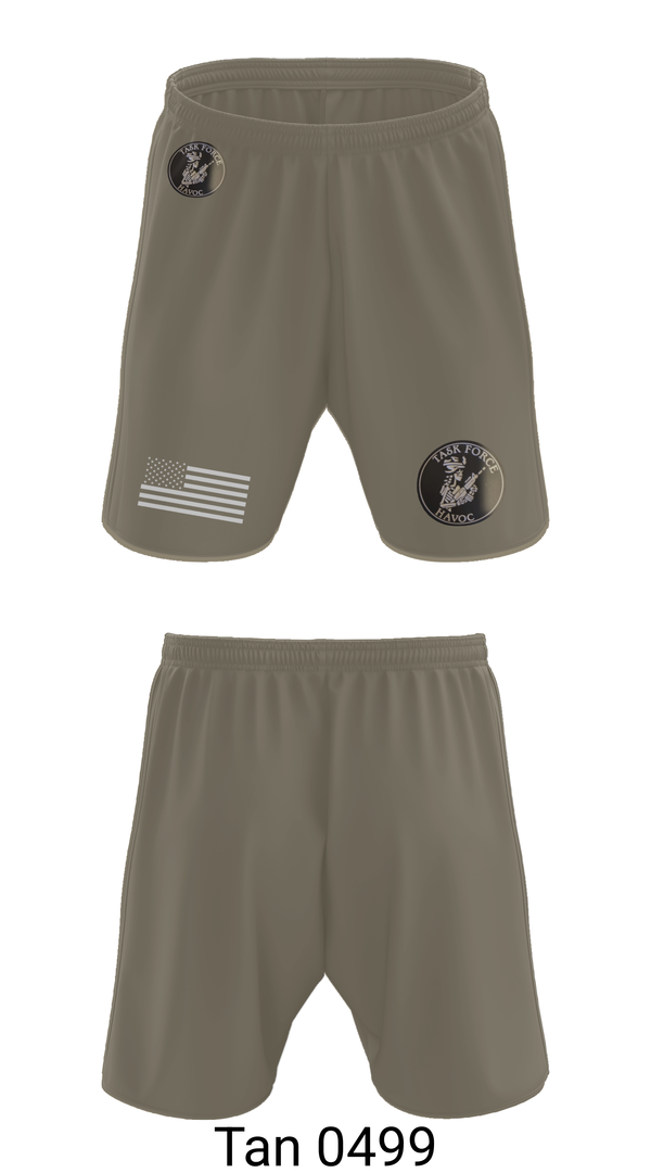Athletic Shorts With Pockets, Task Force Havoc, , Teamtime, Team time, sublimation, custom sports apparel, team uniforms, spirit wear, spiritwear, sports uniforms, custom shirts, team store, custom team store, fundraiser sports, apparel fundraiser