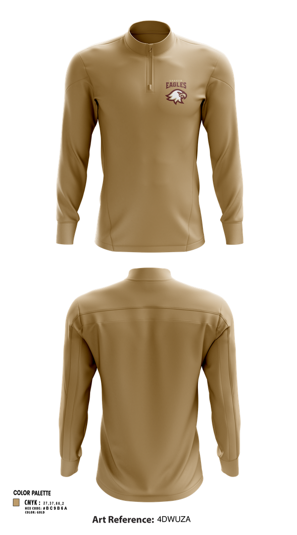 Quarter Zip Jacket, Sharon Eagles Swimming, Swimming, Teamtime, Team time, sublimation, custom sports apparel, team uniforms, spirit wear, spiritwear, sports uniforms, custom shirts, team store, custom team store, fundraiser sports, apparel fundraiser