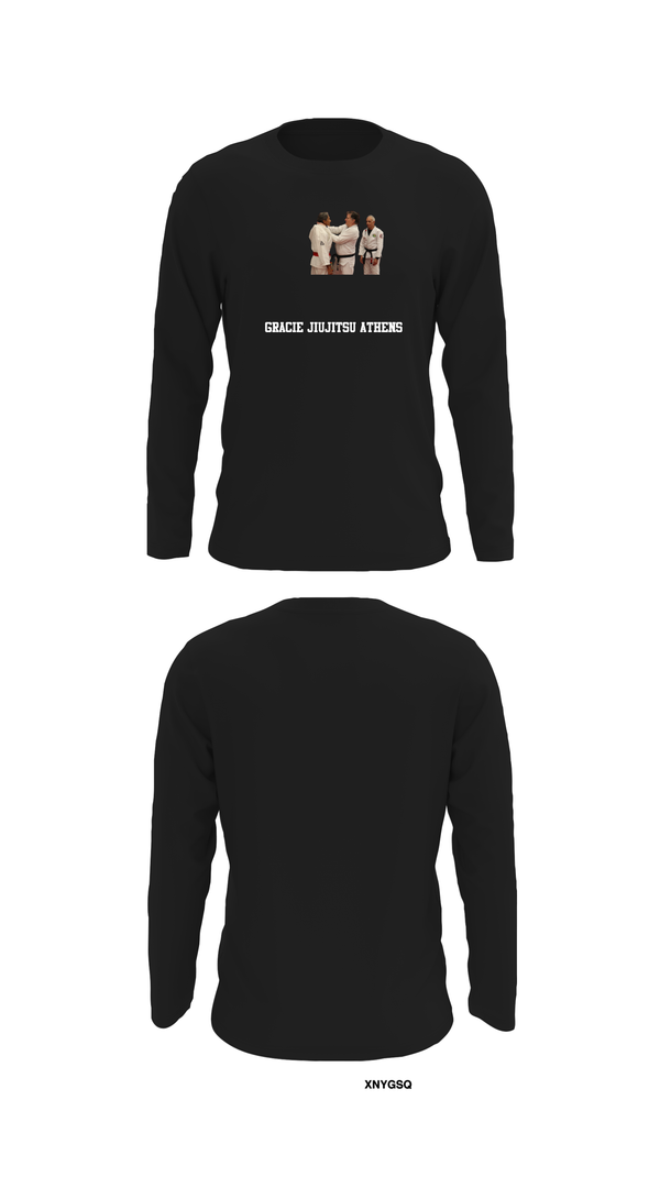 Long Sleeve Performance Shirt, Gracie JiuJitsu Athens, , Teamtime, Team time, sublimation, custom sports apparel, team uniforms, spirit wear, spiritwear, sports uniforms, custom shirts, team store, custom team store, fundraiser sports, apparel fundraiser