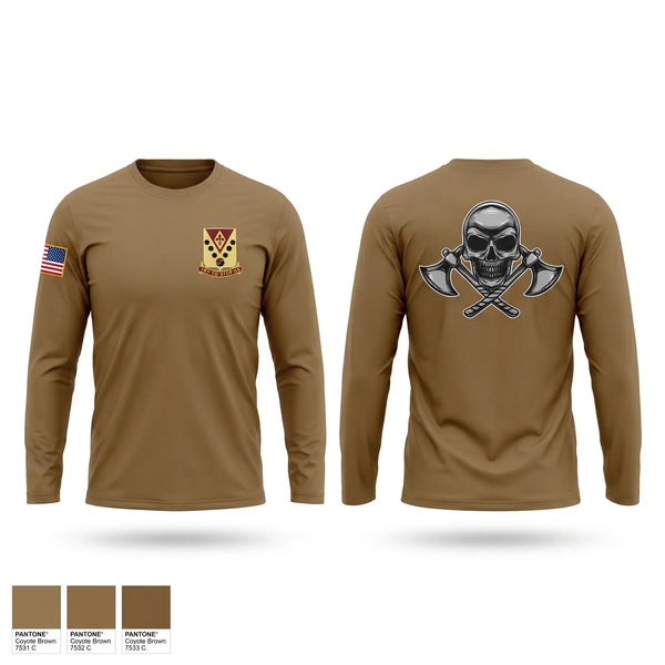 Long Sleeve Performance Shirt, 2-142 FA B BTRY, Army, Teamtime, Team time, sublimation, custom sports apparel, team uniforms, spirit wear, spiritwear, sports uniforms, custom shirts, team store, custom team store, fundraiser sports, apparel fundraiser