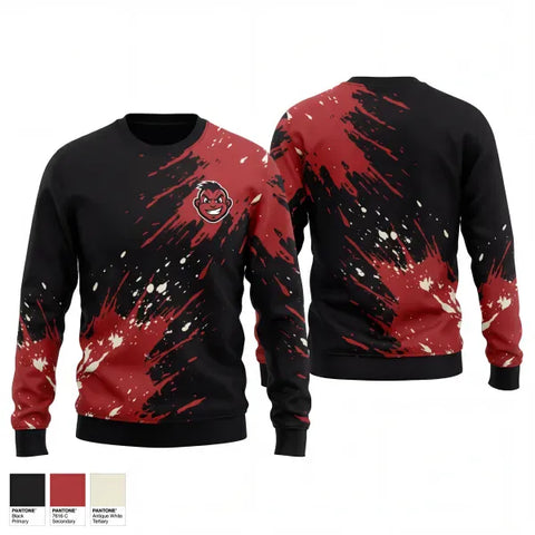 Crew Neck Sweatshirt, Sissonville Lady Indians, Softball, Teamtime, Team time, sublimation, custom sports apparel, team uniforms, spirit wear, spiritwear, sports uniforms, custom shirts, team store, custom team store, fundraiser sports, apparel fundraiser