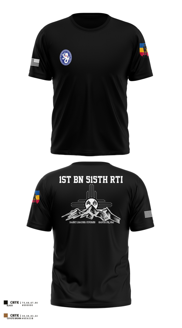 Short Sleeve Performance Shirt, 1st BN 515th RTI, Army, Teamtime, Team time, sublimation, custom sports apparel, team uniforms, spirit wear, spiritwear, sports uniforms, custom shirts, team store, custom team store, fundraiser sports, apparel fundraiser