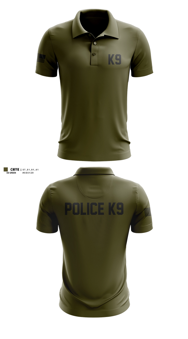 Short Sleeve Performance Polo, K9, Police, Teamtime, Team time, sublimation, custom sports apparel, team uniforms, spirit wear, spiritwear, sports uniforms, custom shirts, team store, custom team store, fundraiser sports, apparel fundraiser