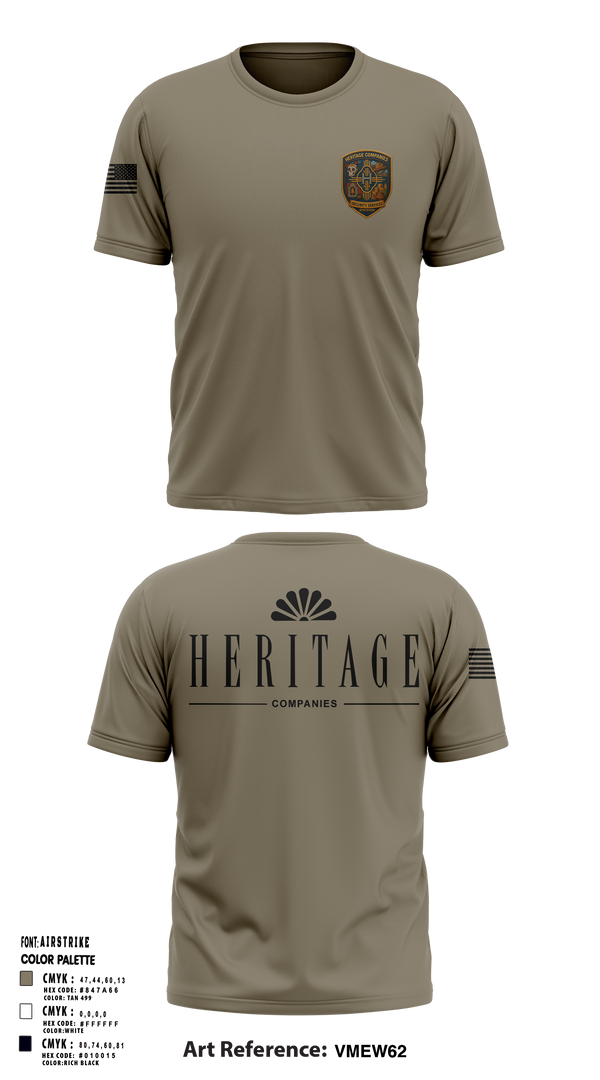 Short Sleeve Performance Shirt, Heritage Companies Security Services Division, , Teamtime, Team time, sublimation, custom sports apparel, team uniforms, spirit wear, spiritwear, sports uniforms, custom shirts, team store, custom team store, fundraiser sports, apparel fundraiser