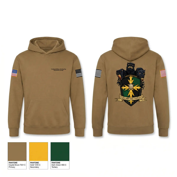 Hoodie, CMWDD-E, Army, Teamtime, Team time, sublimation, custom sports apparel, team uniforms, spirit wear, spiritwear, sports uniforms, custom shirts, team store, custom team store, fundraiser sports, apparel fundraiser