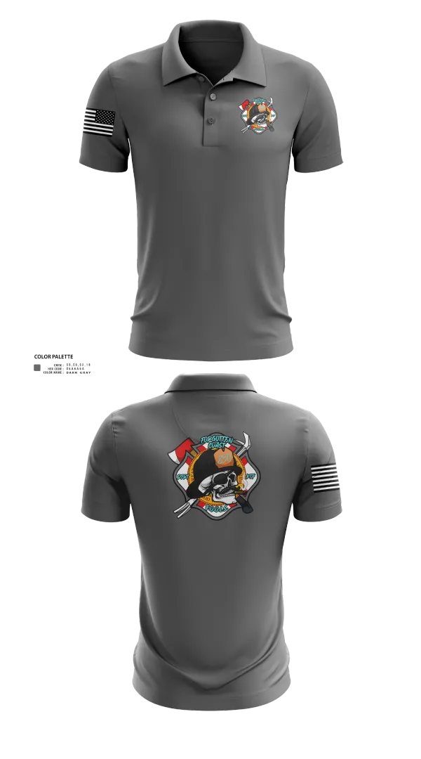 Short Sleeve Performance Polo, Forgotten Coast F.O.O.L.S., , Teamtime, Team time, sublimation, custom sports apparel, team uniforms, spirit wear, spiritwear, sports uniforms, custom shirts, team store, custom team store, fundraiser sports, apparel fundraiser