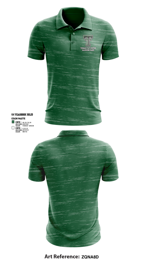 Short Sleeve Performance Polo, Thomas Fay Custer Marching Band, Spirit Store, Teamtime, Team time, sublimation, custom sports apparel, team uniforms, spirit wear, spiritwear, sports uniforms, custom shirts, team store, custom team store, fundraiser sports, apparel fundraiser