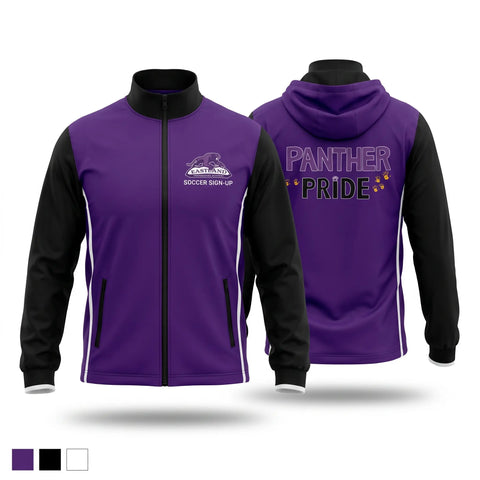 Windbreaker, Eastland Prep Panthers, Men's Soccer, Teamtime, Team time, sublimation, custom sports apparel, team uniforms, spirit wear, spiritwear, sports uniforms, custom shirts, team store, custom team store, fundraiser sports, apparel fundraiser