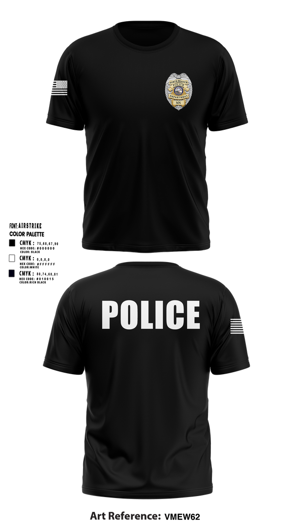 Short Sleeve Performance Shirt, North Branch Police Dept., , Teamtime, Team time, sublimation, custom sports apparel, team uniforms, spirit wear, spiritwear, sports uniforms, custom shirts, team store, custom team store, fundraiser sports, apparel fundraiser
