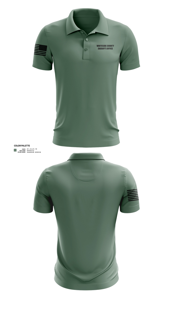Short Sleeve Performance Polo, Whiteside County Sheriff's Office, Police, Teamtime, Team time, sublimation, custom sports apparel, team uniforms, spirit wear, spiritwear, sports uniforms, custom shirts, team store, custom team store, fundraiser sports, apparel fundraiser
