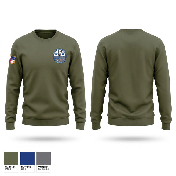 Crew Neck Sweatshirt, ShadowWorks, Police, Teamtime, Team time, sublimation, custom sports apparel, team uniforms, spirit wear, spiritwear, sports uniforms, custom shirts, team store, custom team store, fundraiser sports, apparel fundraiser
