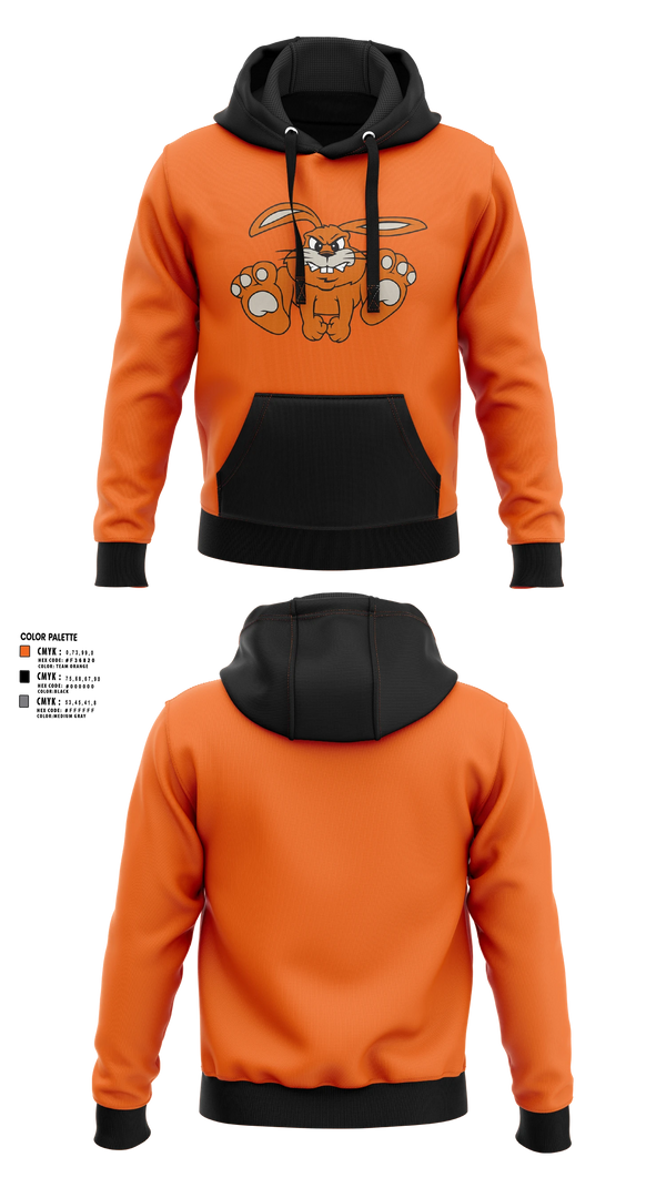 Hoodie, Fisher Bunnies, Cross Country, Teamtime, Team time, sublimation, custom sports apparel, team uniforms, spirit wear, spiritwear, sports uniforms, custom shirts, team store, custom team store, fundraiser sports, apparel fundraiser
