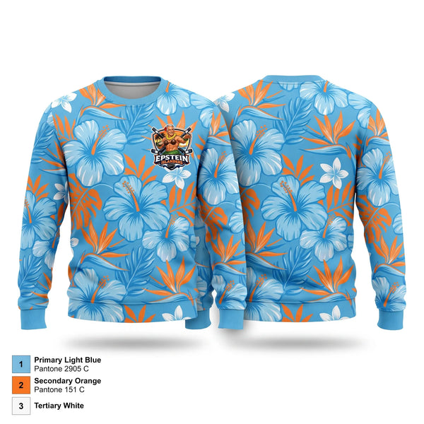 Crew Neck Sweatshirt, Epstien islanders, Ice Hockey, Teamtime, Team time, sublimation, custom sports apparel, team uniforms, spirit wear, spiritwear, sports uniforms, custom shirts, team store, custom team store, fundraiser sports, apparel fundraiser