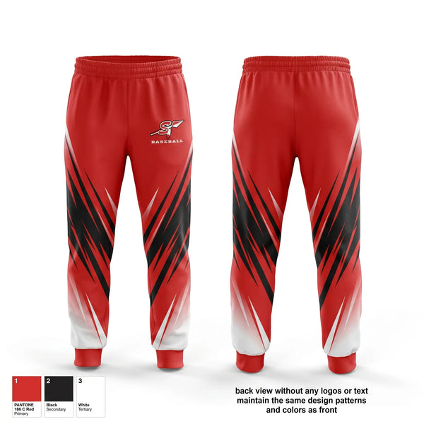 Sweatpants, Severn Baseball, Baseball, Teamtime, Team time, sublimation, custom sports apparel, team uniforms, spirit wear, spiritwear, sports uniforms, custom shirts, team store, custom team store, fundraiser sports, apparel fundraiser
