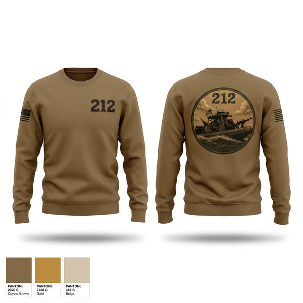 Crew Neck Sweatshirt, MSRON TWO BD 212, Navy, Teamtime, Team time, sublimation, custom sports apparel, team uniforms, spirit wear, spiritwear, sports uniforms, custom shirts, team store, custom team store, fundraiser sports, apparel fundraiser