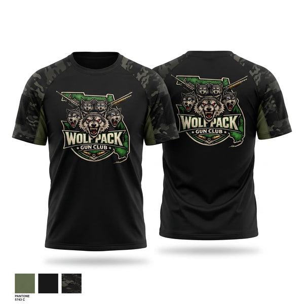 Short Sleeve Performance Shirt, The Wolfpack Gun Club, , Teamtime, Team time, sublimation, custom sports apparel, team uniforms, spirit wear, spiritwear, sports uniforms, custom shirts, team store, custom team store, fundraiser sports, apparel fundraiser