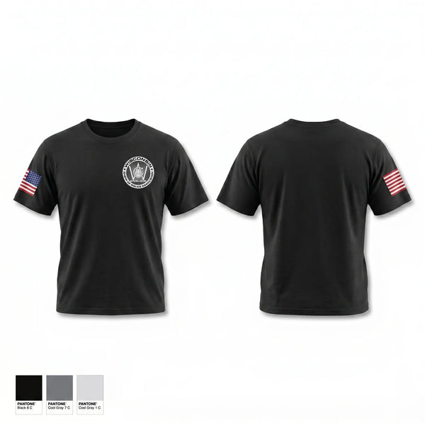 Old School Cotton Feel Shirt, Wisconsin Chiefs of Police Association, Police, Teamtime, Team time, sublimation, custom sports apparel, team uniforms, spirit wear, spiritwear, sports uniforms, custom shirts, team store, custom team store, fundraiser sports, apparel fundraiser