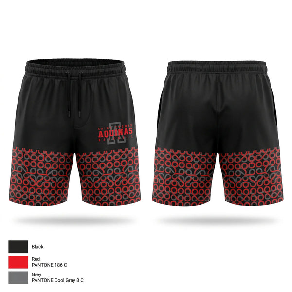 Athletic Shorts With Pockets, St. Thomas Aquinas, Baseball, Teamtime, Team time, sublimation, custom sports apparel, team uniforms, spirit wear, spiritwear, sports uniforms, custom shirts, team store, custom team store, fundraiser sports, apparel fundraiser