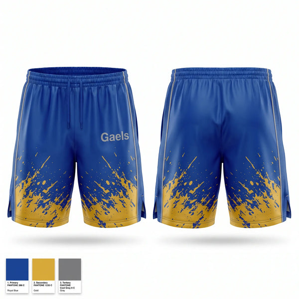 Mens Soccer Shorts, Gaels, Men's Soccer, Teamtime, Team time, sublimation, custom sports apparel, team uniforms, spirit wear, spiritwear, sports uniforms, custom shirts, team store, custom team store, fundraiser sports, apparel fundraiser