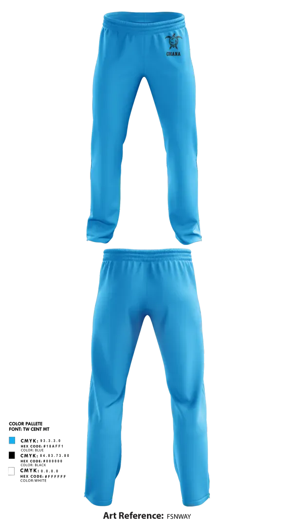 Sweatpants, Ohana Volleyball, Women's Volleyball, Teamtime, Team time, sublimation, custom sports apparel, team uniforms, spirit wear, spiritwear, sports uniforms, custom shirts, team store, custom team store, fundraiser sports, apparel fundraiser