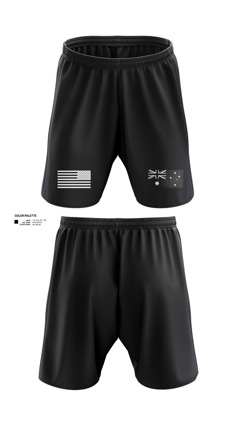 Athletic Shorts With Pockets, R.A.N, Navy, Teamtime, Team time, sublimation, custom sports apparel, team uniforms, spirit wear, spiritwear, sports uniforms, custom shirts, team store, custom team store, fundraiser sports, apparel fundraiser