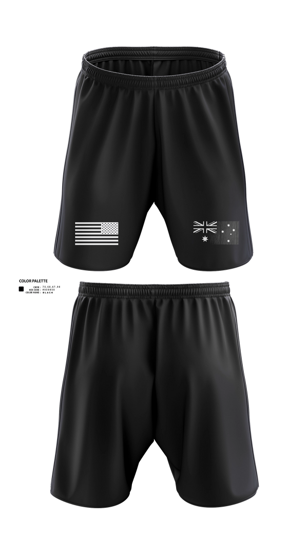 Athletic Shorts With Pockets, R.A.N, Navy, Teamtime, Team time, sublimation, custom sports apparel, team uniforms, spirit wear, spiritwear, sports uniforms, custom shirts, team store, custom team store, fundraiser sports, apparel fundraiser