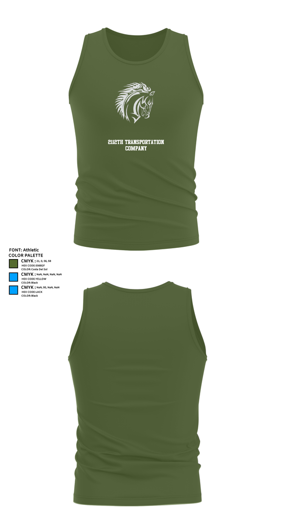 Tank Top, 2112th Transportation Company, , Teamtime, Team time, sublimation, custom sports apparel, team uniforms, spirit wear, spiritwear, sports uniforms, custom shirts, team store, custom team store, fundraiser sports, apparel fundraiser