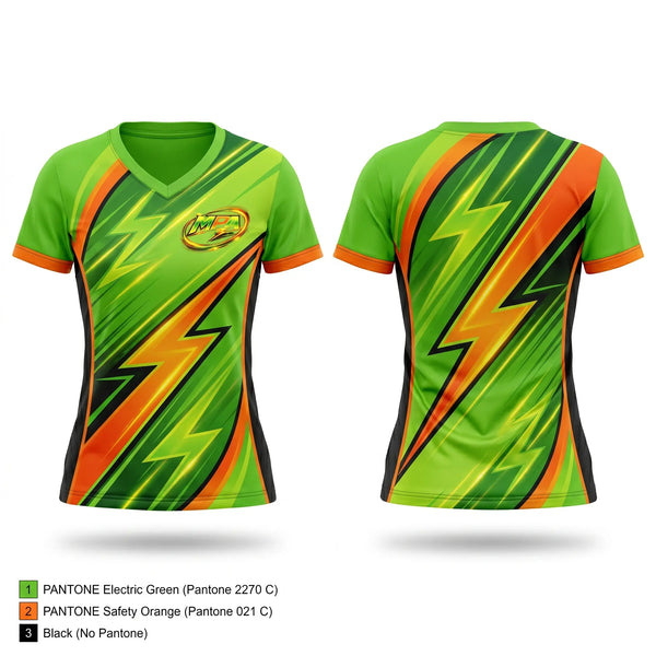 Womens Short Sleeve Vneck Shirt, MPowered Athletix, Track & Field, Teamtime, Team time, sublimation, custom sports apparel, team uniforms, spirit wear, spiritwear, sports uniforms, custom shirts, team store, custom team store, fundraiser sports, apparel fundraiser
