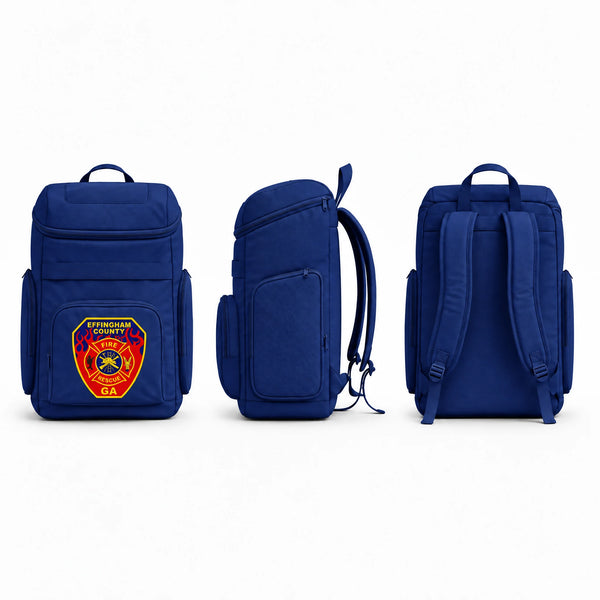 Gear Bag, ECFR, Fire Department, Teamtime, Team time, sublimation, custom sports apparel, team uniforms, spirit wear, spiritwear, sports uniforms, custom shirts, team store, custom team store, fundraiser sports, apparel fundraiser