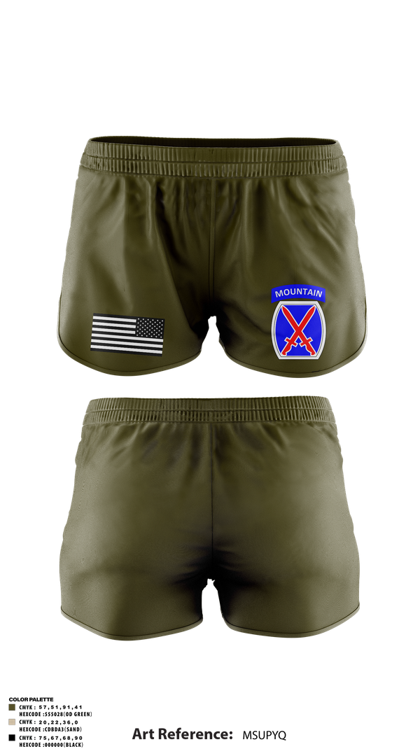 Ranger Panties, CHO, Army, Teamtime, Team time, sublimation, custom sports apparel, team uniforms, spirit wear, spiritwear, sports uniforms, custom shirts, team store, custom team store, fundraiser sports, apparel fundraiser