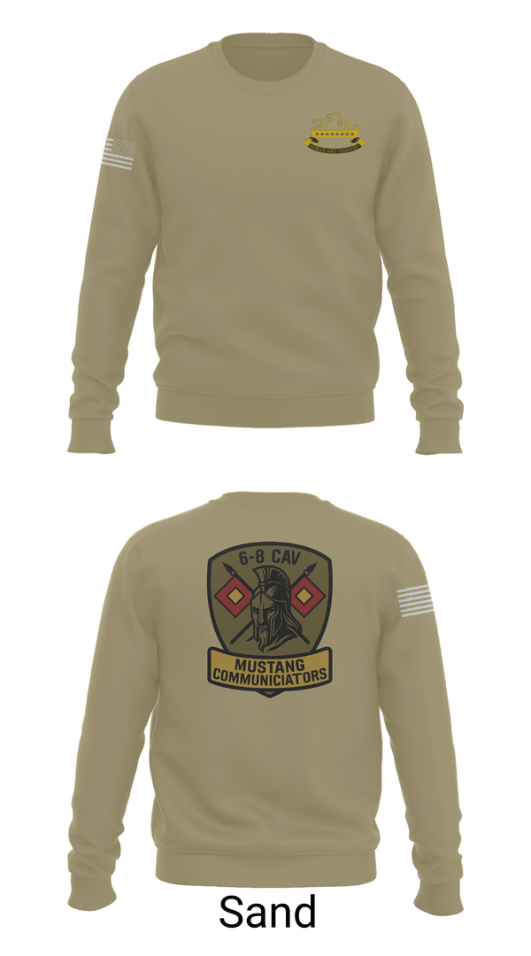 Crew Neck Sweatshirt, 6-8 CAV, , Teamtime, Team time, sublimation, custom sports apparel, team uniforms, spirit wear, spiritwear, sports uniforms, custom shirts, team store, custom team store, fundraiser sports, apparel fundraiser