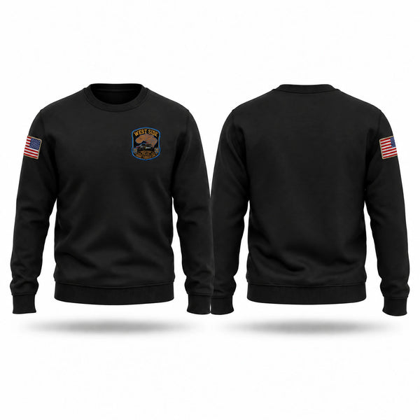 Crew Neck Sweatshirt, Houston Police West Side, Police, Teamtime, Team time, sublimation, custom sports apparel, team uniforms, spirit wear, spiritwear, sports uniforms, custom shirts, team store, custom team store, fundraiser sports, apparel fundraiser